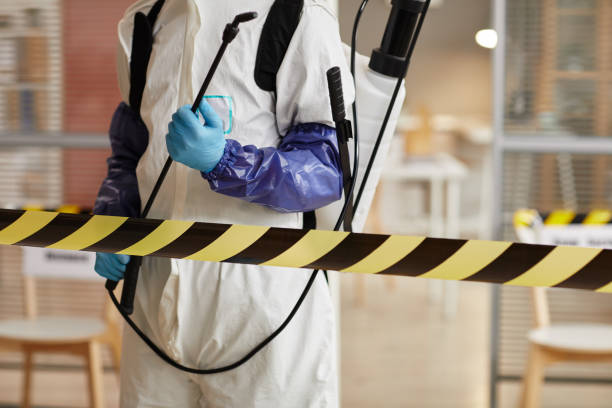 Professional Hoarding Cleanup technician working in Red Bank, NJ